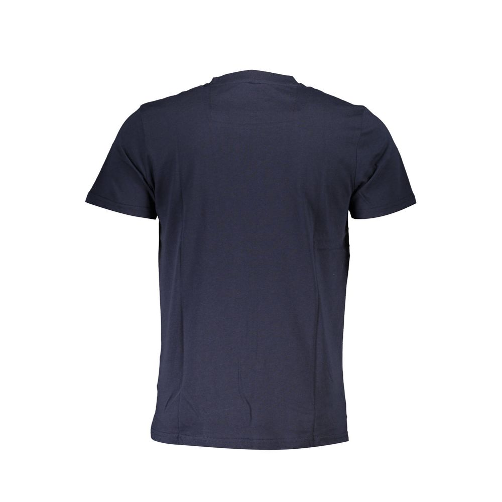 Cavalli Class Blue Cotton Men T-Shirt-Cavalli Class-XL-Urbanheer