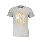 Cavalli Class Brown Cotton Men T-Shirt-T-shirts For Men-Cavalli Class-M-Urbanheer
