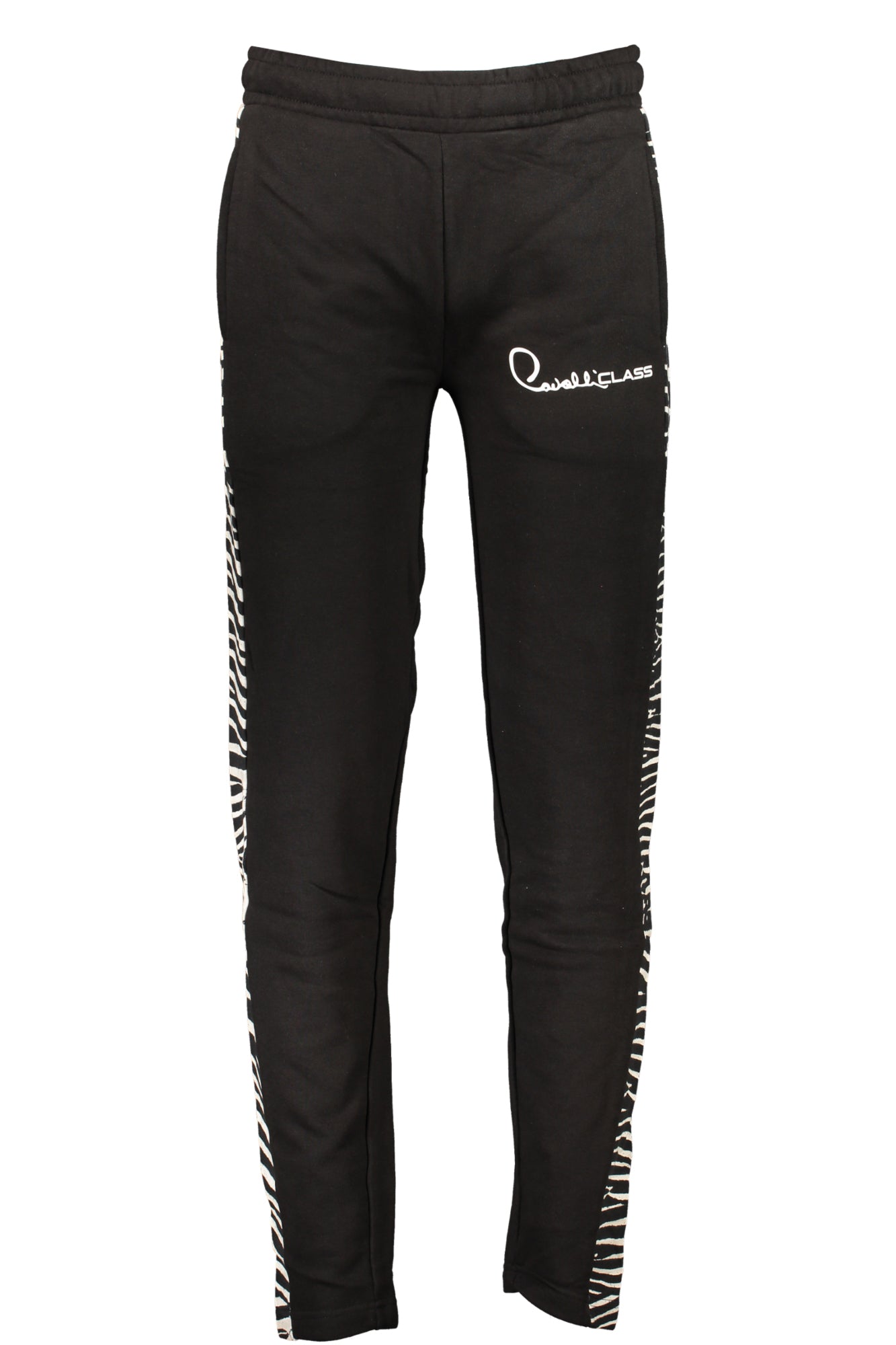 Cavalli Class Men'S Black Pants-Pantaloni-CAVALLI CLASS-BLACK-S-Urbanheer