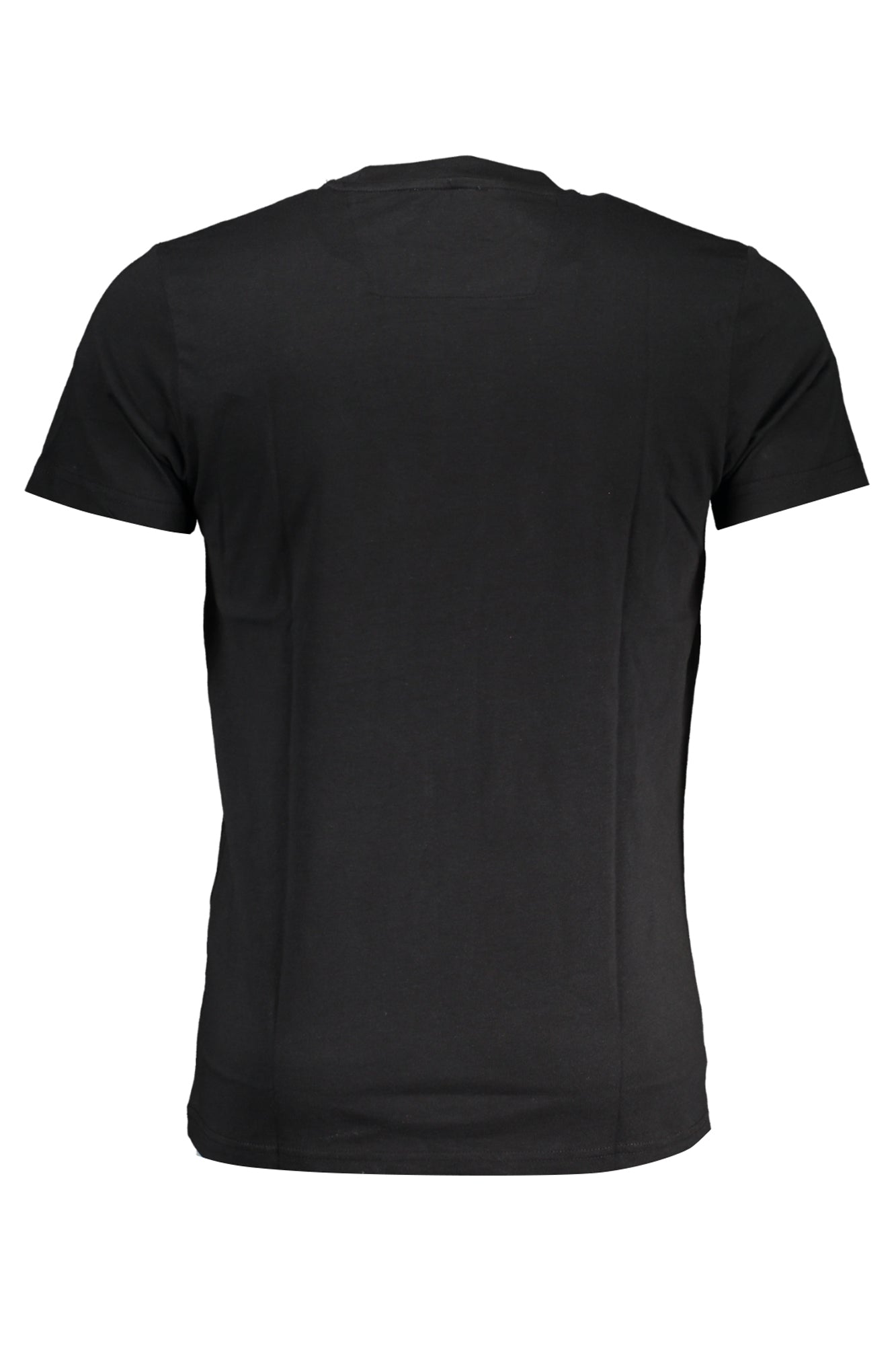 Cavalli Class Men'S Short Sleeve T-Shirt Black-T-Shirt-CAVALLI CLASS-BLACK-L-Urbanheer