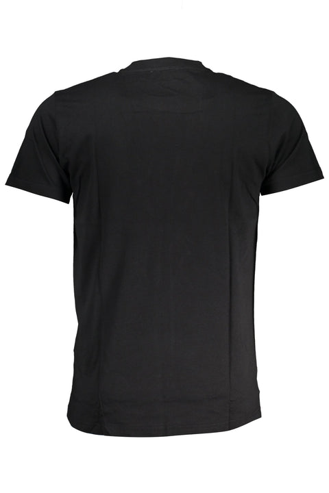 Cavalli Class Men'S Short Sleeve T-Shirt Black-T-Shirt-CAVALLI CLASS-BLACK-L-Urbanheer