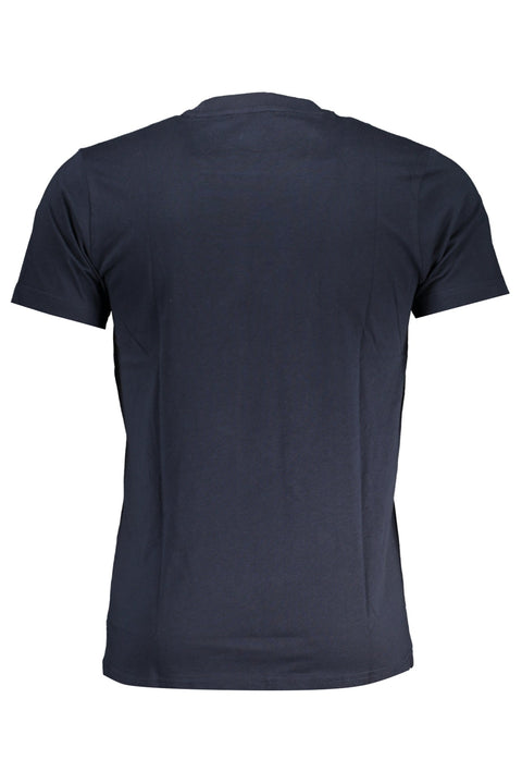 Cavalli Class Men'S Short Sleeved T-Shirt Blue-T-Shirt-CAVALLI CLASS-BLUE-M-Urbanheer