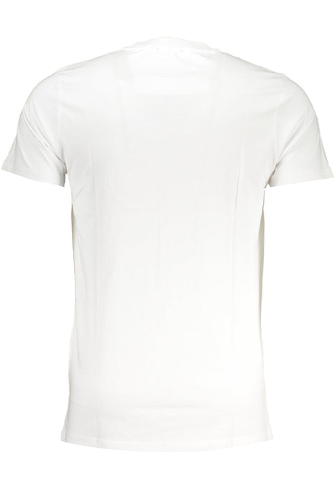 Cavalli Class Men'S Short Sleeved T-Shirt White-T-Shirt-CAVALLI CLASS-WHITE-L-Urbanheer