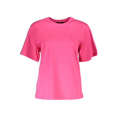 Cavalli Class Pink Cotton Women T-Shirt-Cavalli Class-XS-Urbanheer