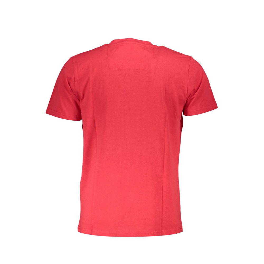 Cavalli Class Red Cotton Men T-Shirt-Cavalli Class-XL-Urbanheer