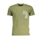Cavalli Class Tiger Head Chest Motif T-shirt Olive Green