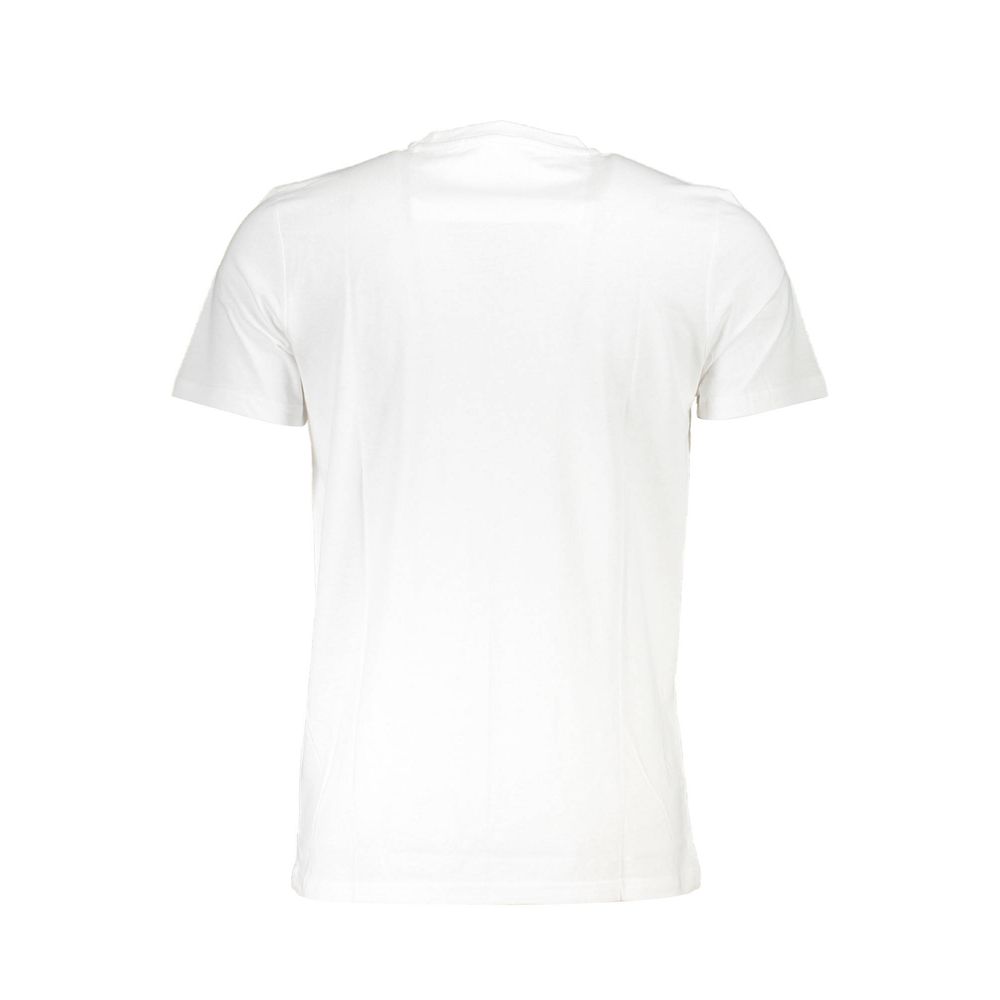 Cavalli Class White Cotton Men T-Shirt-Cavalli Class-XL-Urbanheer