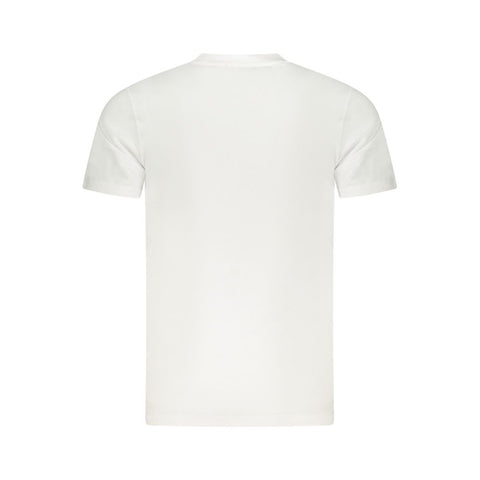 Cavalli Class White Cotton Men T-Shirt-Cavalli Class-XXL-Urbanheer