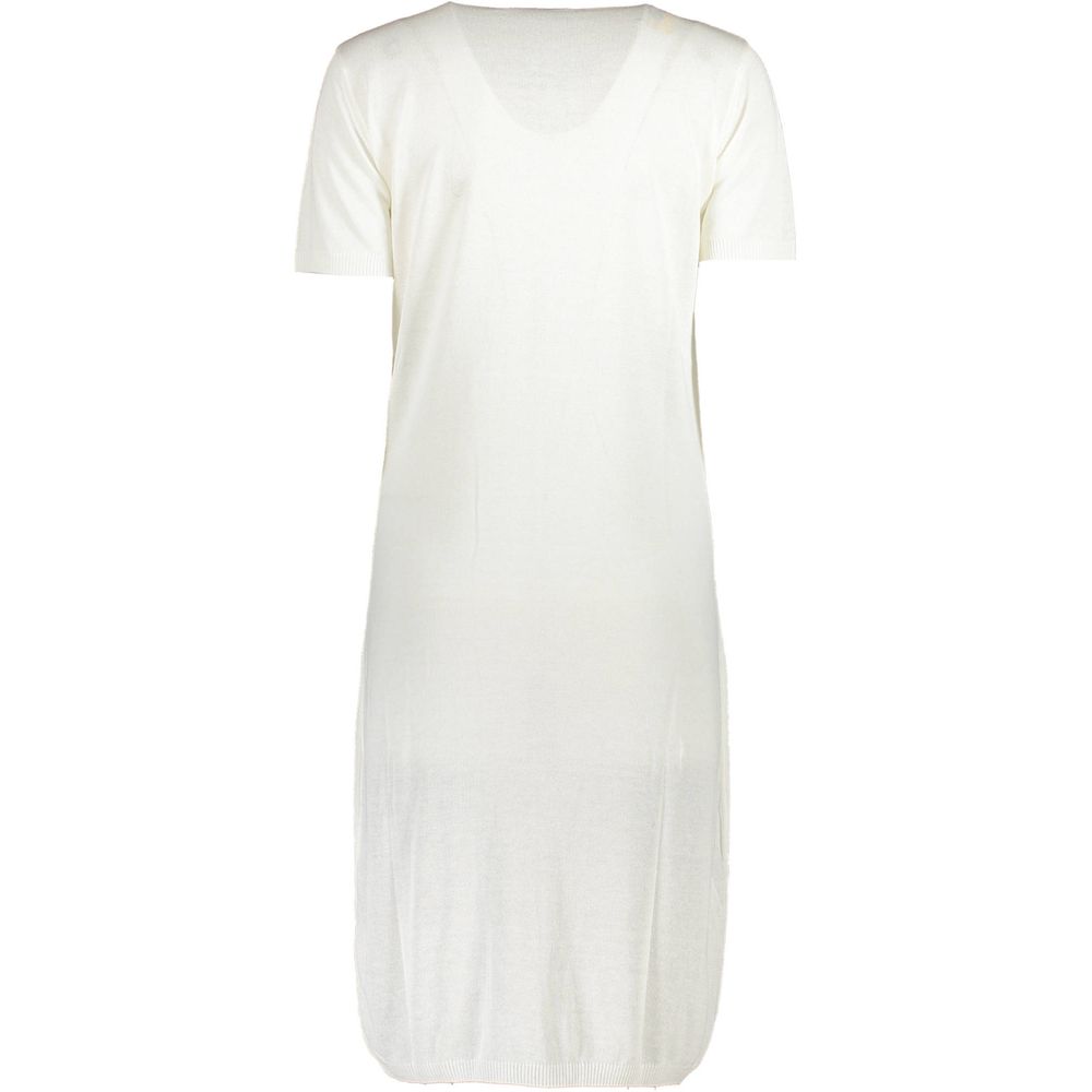 Cavalli Class White Viscose Women Dress-Cavalli Class-XS-Urbanheer
