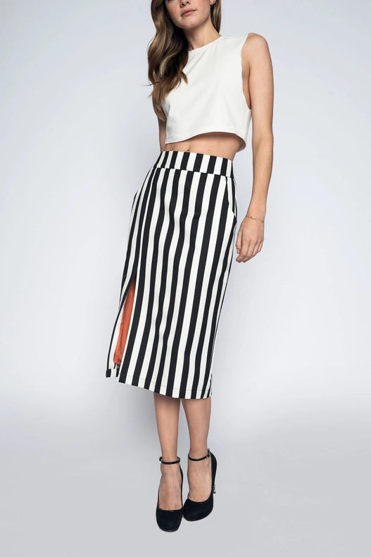 Cd Coco Skirt-Skirts-Leap Concept-XS-Black / White-Urbanheer