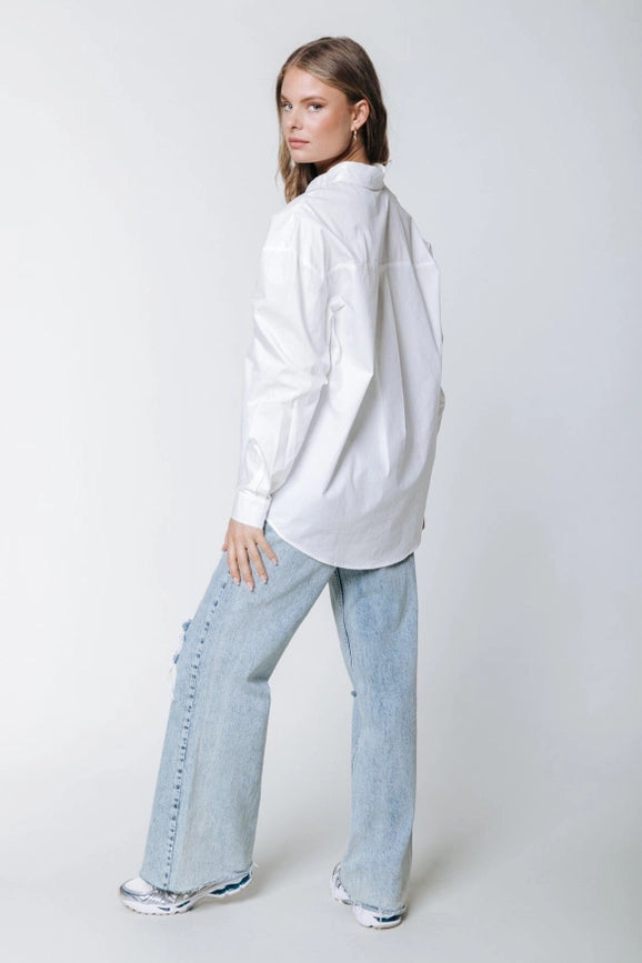 Cece Blouse | Off White-Blouse-Colourful Rebel-M-Off white-Urbanheer