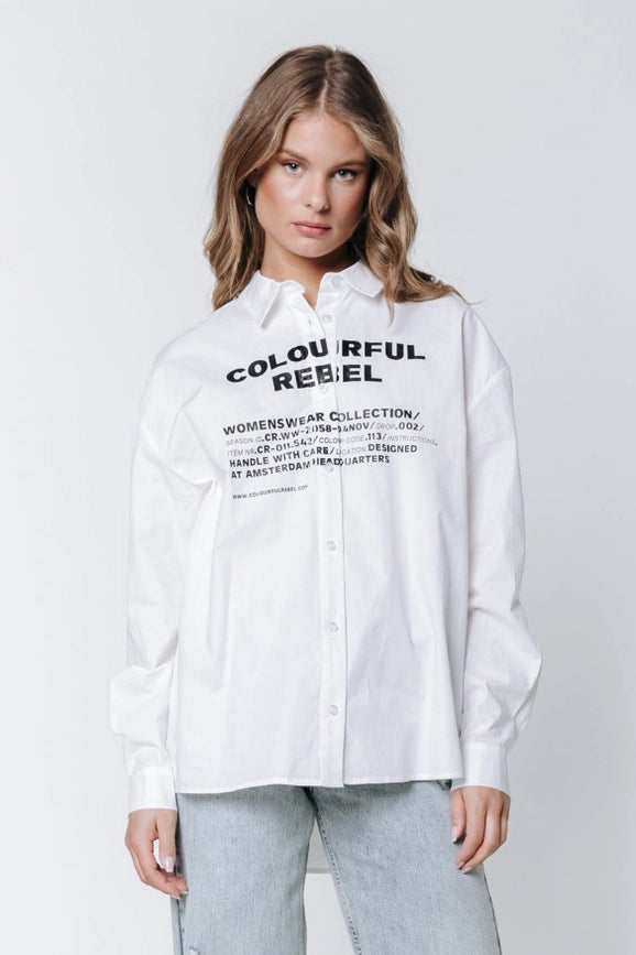 Cece Blouse | Off White-Blouse-Colourful Rebel-M-Off white-Urbanheer