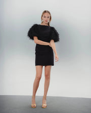 Cecilia Feather Dress-Dress-Dolores Promesas-36-Urbanheer