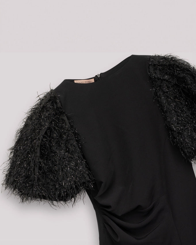 Cecilia Feather Dress-Dress-Dolores Promesas-36-Urbanheer