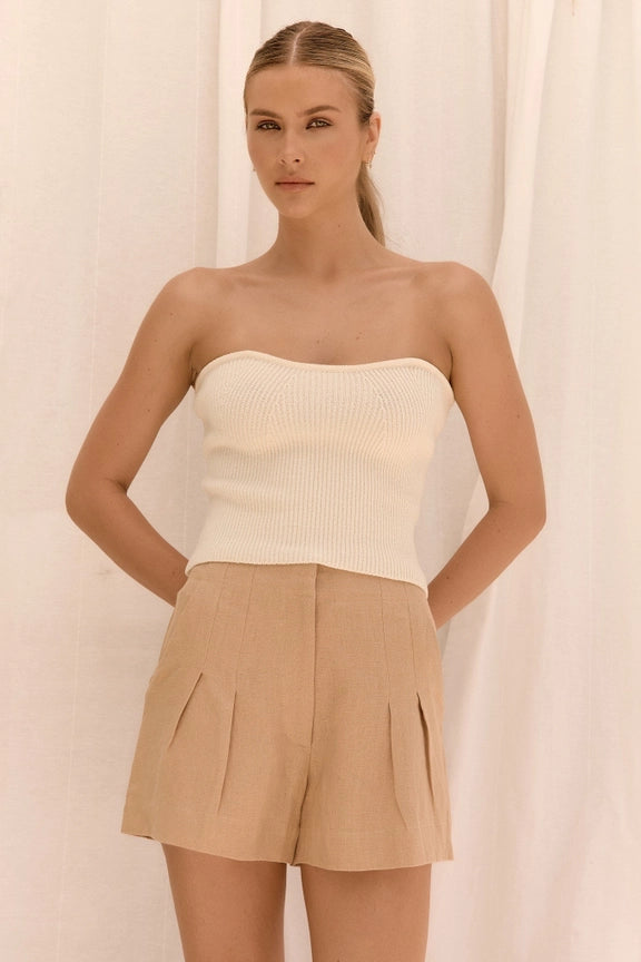 Celine Short - Latte-Short-BEFORE ANYONE ELSE-XS-Latte-Urbanheer