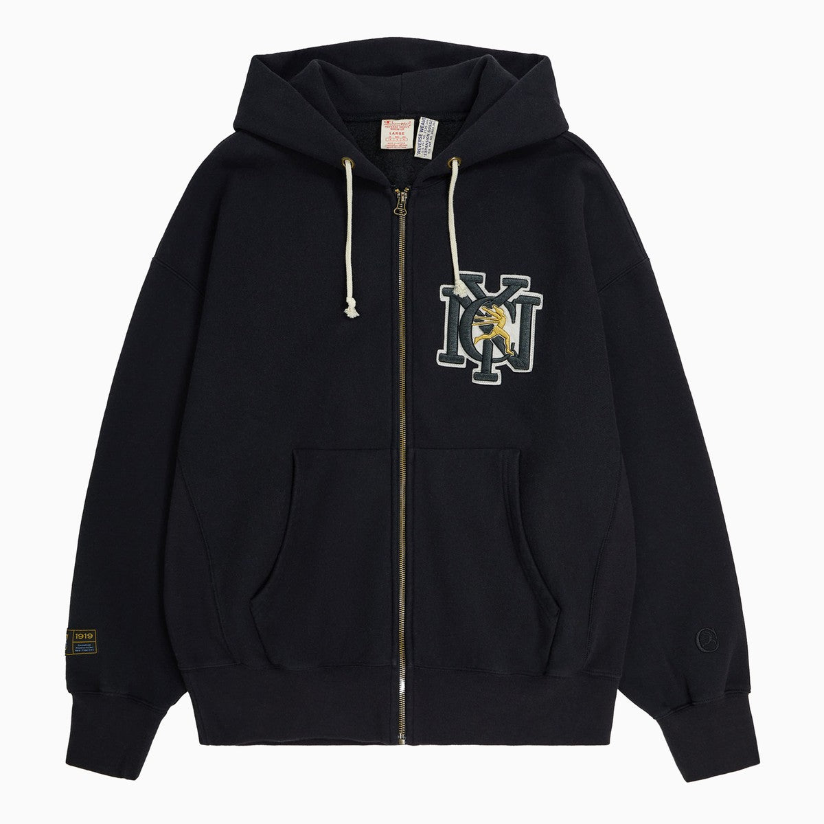 Champion Black cotton blend hoodie