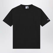 Champion Black cotton crew-neck T-shirt