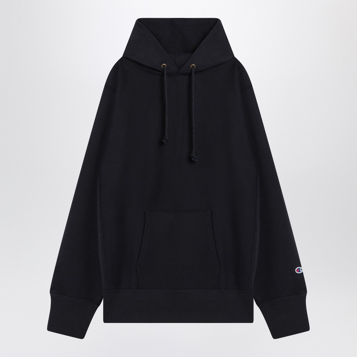 Champion Navy blue cotton hoodie