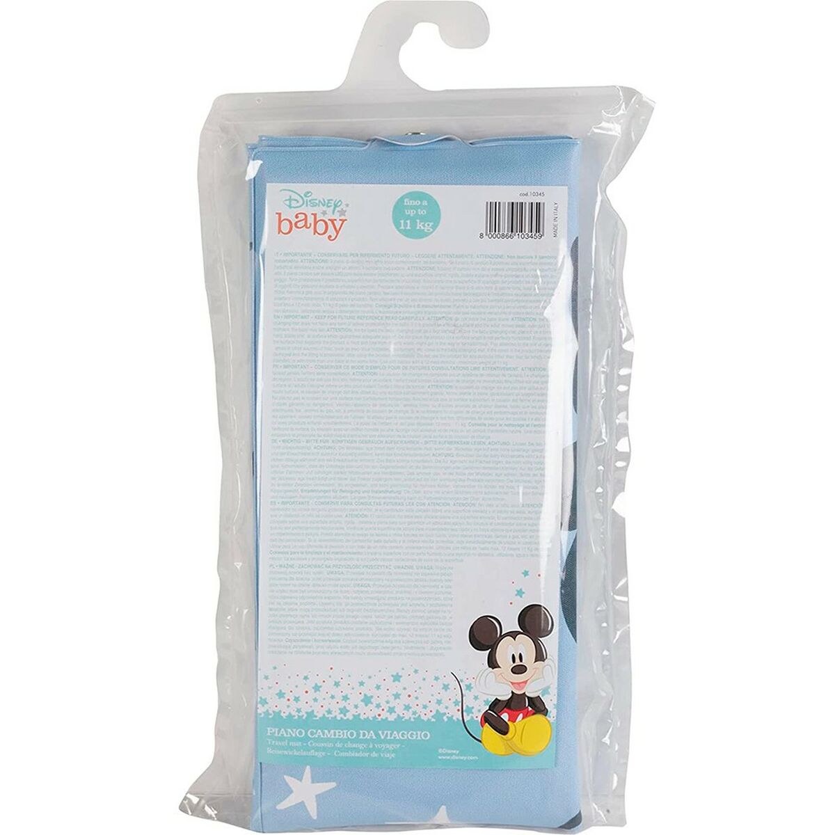 Changer Mickey Mouse CZ10345 Travel Blue 63 x 40 x 1 cm-Baby, Bedroom-Mickey Mouse-Urbanheer