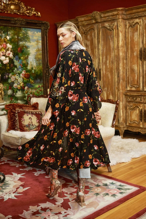 Charlene Princess Of Monaco Kimono Dress-Dress-Aratta-XS-Urbanheer