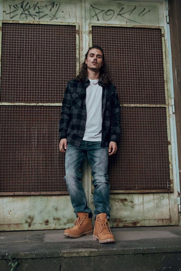 Check Shirt Black-Shirt-Norvine-S-Black-Urbanheer