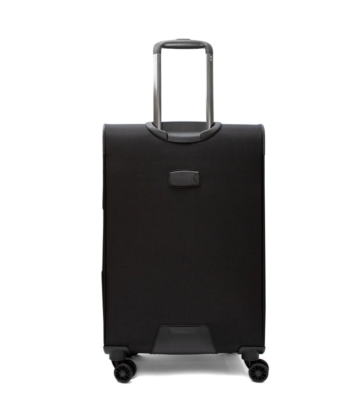 Check-In Softside Luggage (24" Or 28")-Luggage-Cavalinho North America-* Height with wheels: 67 cm * H: 62 cm * W: 40 cm * D: 25 cm* W: 3.-Black-Urbanheer