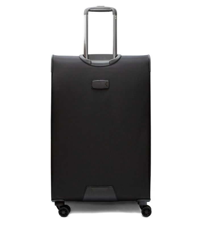 Check-In Softside Luggage (24" Or 28")-Luggage-Cavalinho North America-* Height with wheels: 67 cm * H: 62 cm * W: 40 cm * D: 25 cm* W: 3.-Black-Urbanheer