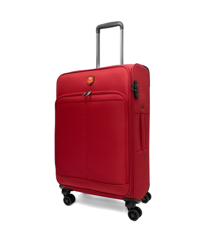 Check-In Softside Luggage (24" Or 28")-Luggage-Cavalinho North America-* Height with wheels: 67 cm * H: 62 cm * W: 40 cm * D: 25 cm* W: 3.-Black-Urbanheer