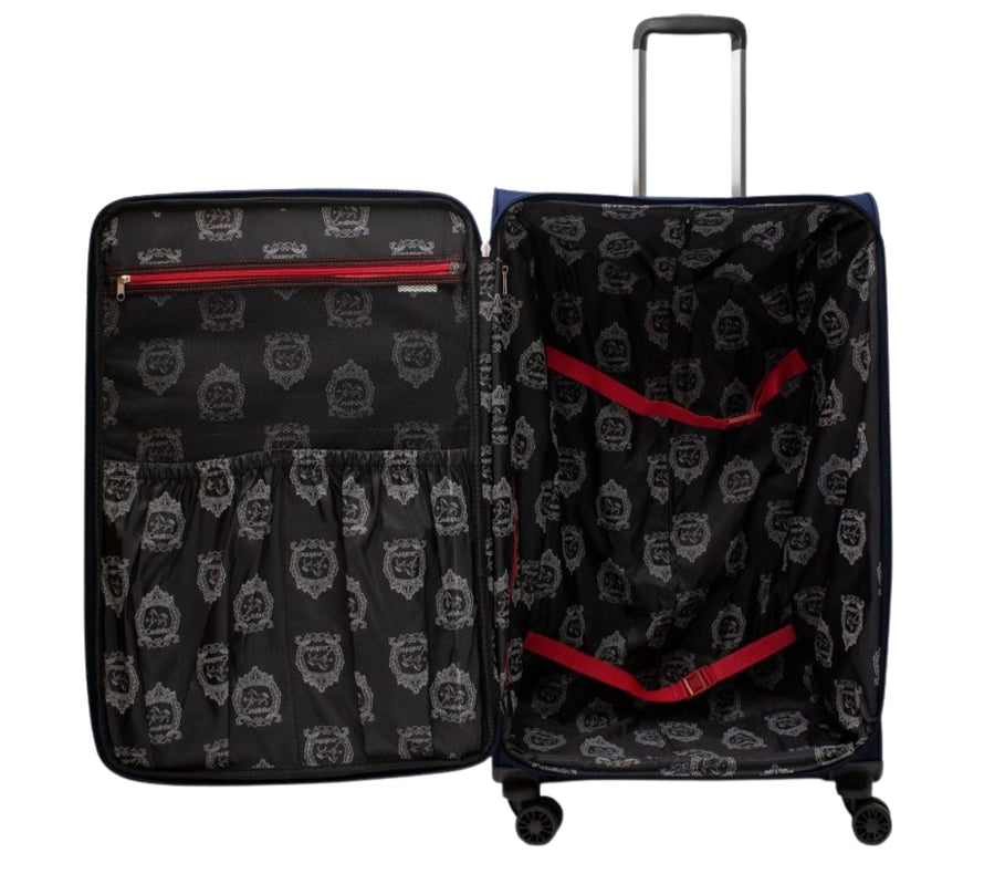 Check-In Softside Luggage (24" Or 28")-Luggage-Cavalinho North America-* Height with wheels: 67 cm * H: 62 cm * W: 40 cm * D: 25 cm* W: 3.-Black-Urbanheer
