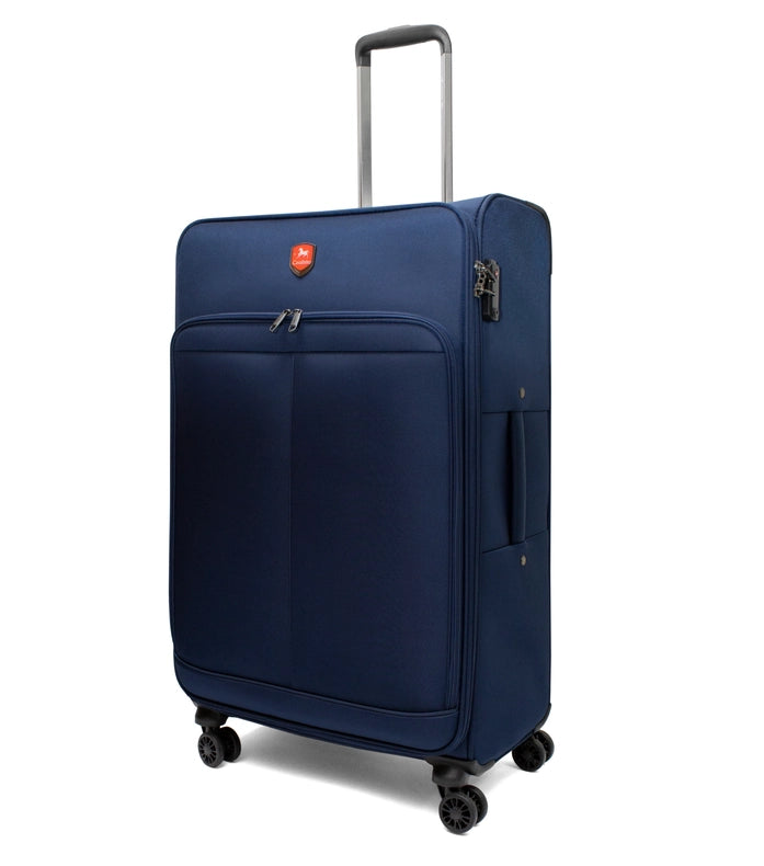 Check-In Softside Luggage (24" Or 28")-Luggage-Cavalinho North America-* Height with wheels: 67 cm * H: 62 cm * W: 40 cm * D: 25 cm* W: 3.-Black-Urbanheer