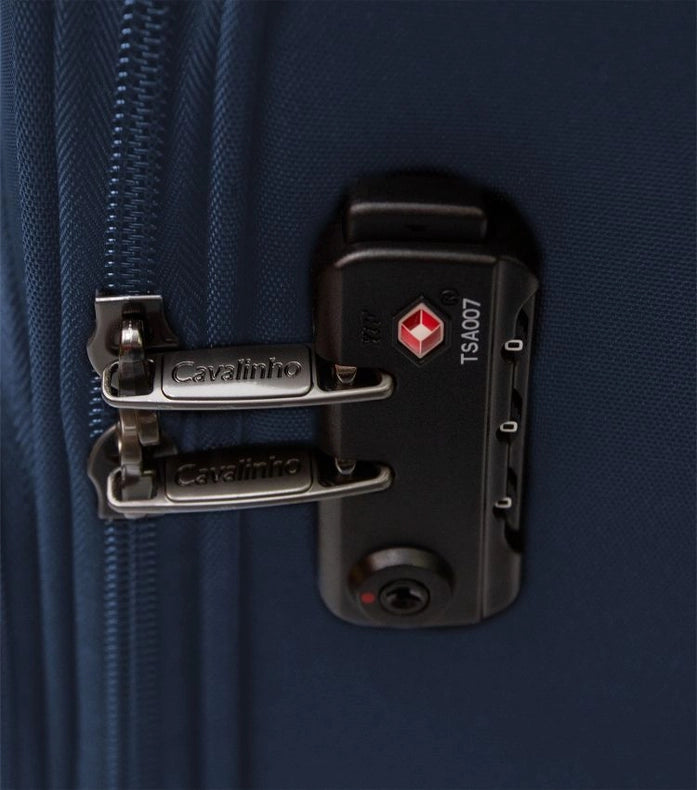 Check-In Softside Luggage (24" Or 28")-Luggage-Cavalinho North America-* Height with wheels: 67 cm * H: 62 cm * W: 40 cm * D: 25 cm* W: 3.-Black-Urbanheer