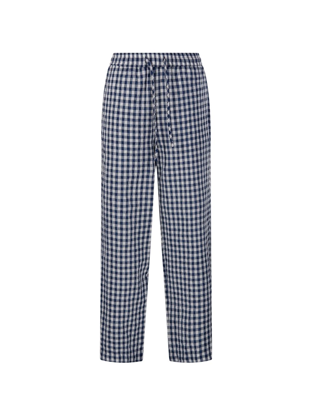 Checked Pajama Trousers for Comfort