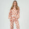 Checkered Sweater & Pant Set-Pale Geranium-Set-Lucca Couture-XS-Urbanheer