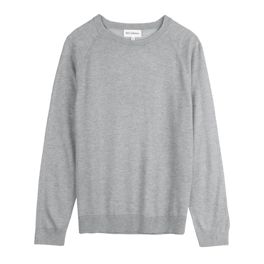 Chelsea Sweater Grey-Sweater-Bel Cashmere S.C.-S-grey-Urbanheer