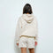 Cherry Bow Print Sweat Shorts-Shorts-Pretty Garbage-S-Ivory-Urbanheer