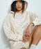Cherry Bow Print Sweatshirt-Sweatshirt-Pretty Garbage-S-Ivory-Urbanheer