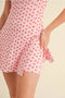 Cherry Gingham Print A-Line Mini Dress-Dress-KIMBERLY C-S-Cherry Gingham-Urbanheer