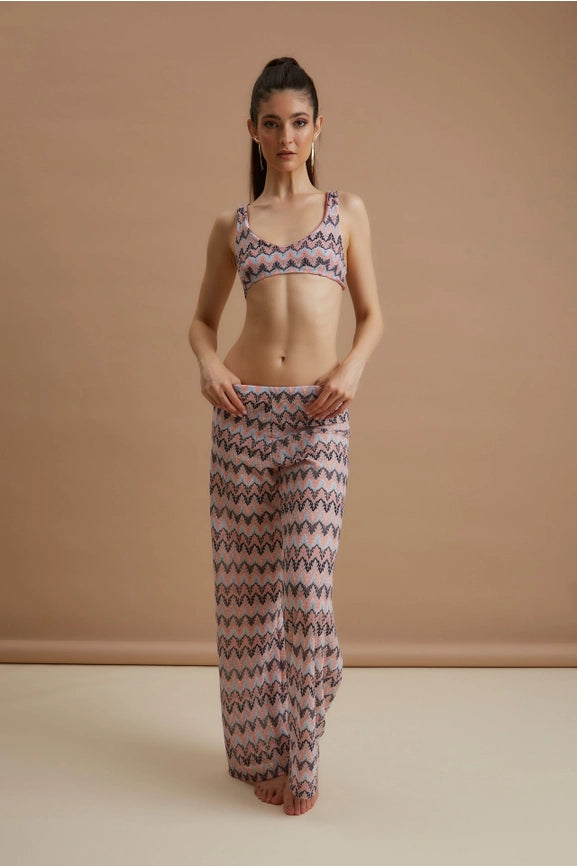 Chevron Lace Pants-Pants-Petit_Luxe-XS/S-Urbanheer