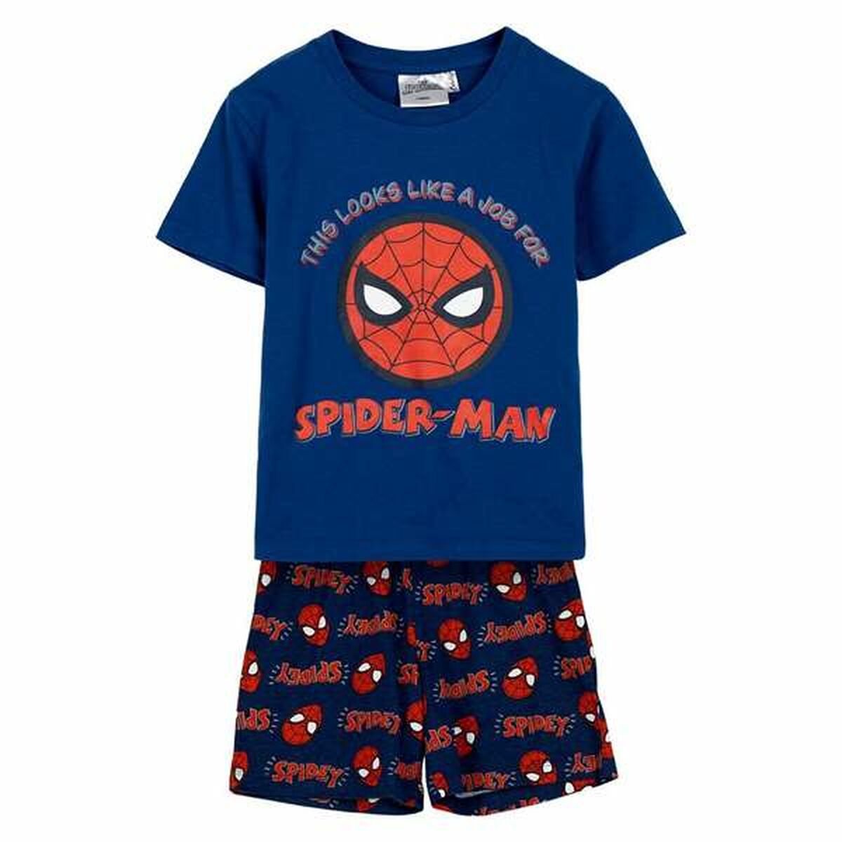 Children's Pyjama Spider-Man Blue-Clothing, Boys-Spider-Man-Urbanheer
