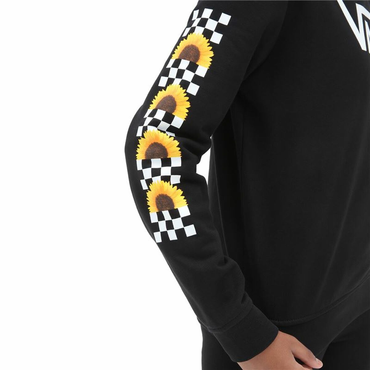 Children’s Sweatshirt without Hood Vans Sunlit Black-Toys | Fancy Dress > Babies and Children > Clothes and Footwear for Children-Vans-XL-Urbanheer
