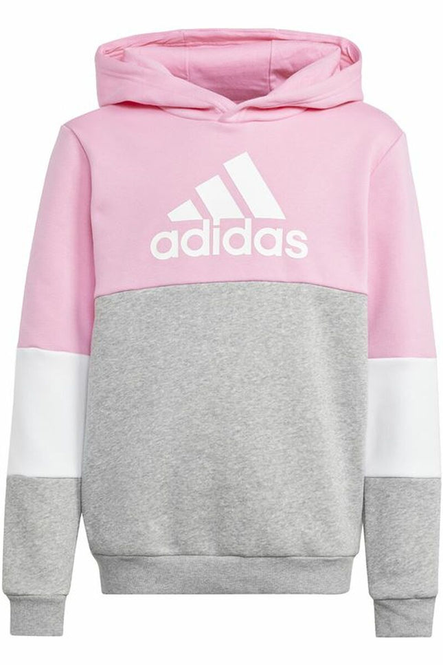 Children’s Tracksuit Adidas Colourblock Pink-Toys | Fancy Dress > Babies and Children > Clothes and Footwear for Children-Adidas-Urbanheer