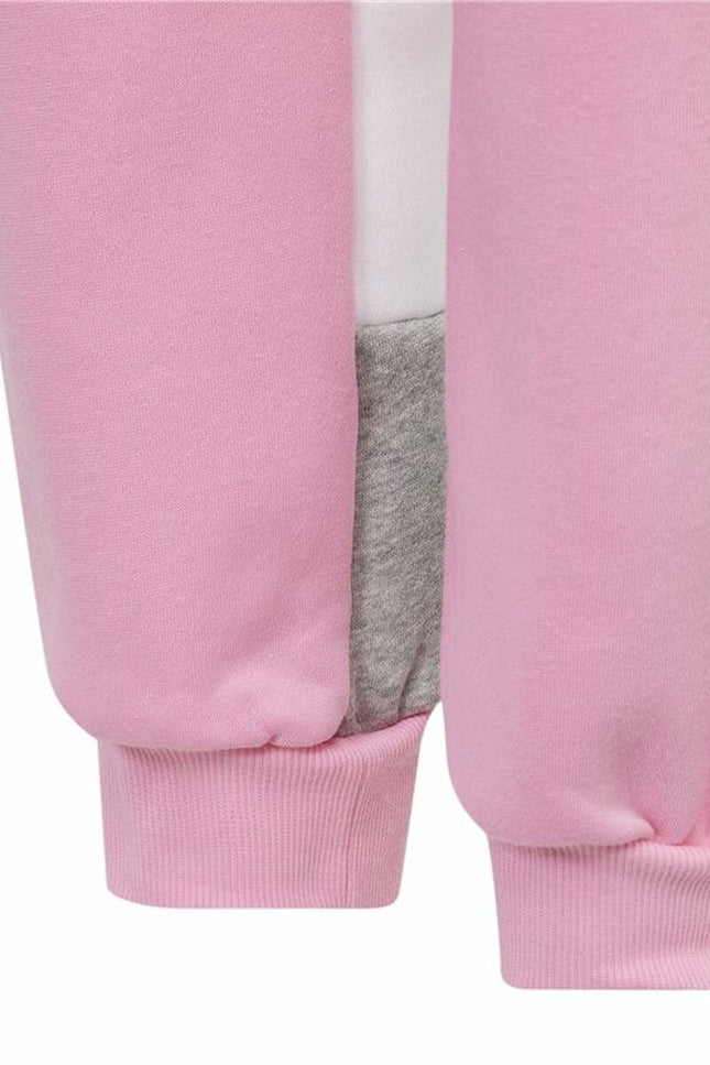 Children’s Tracksuit Adidas Colourblock Pink-Toys | Fancy Dress > Babies and Children > Clothes and Footwear for Children-Adidas-Urbanheer