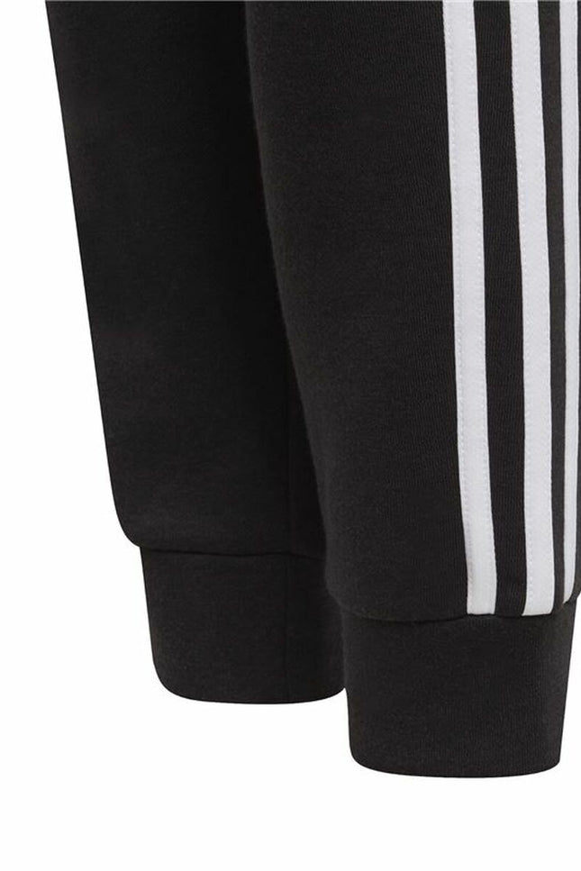 Children's Tracksuit Bottoms Adidas Essentials 3 Ban Black-Sports | Fitness > Sports material and equipment > Sports Trousers-Adidas-Urbanheer