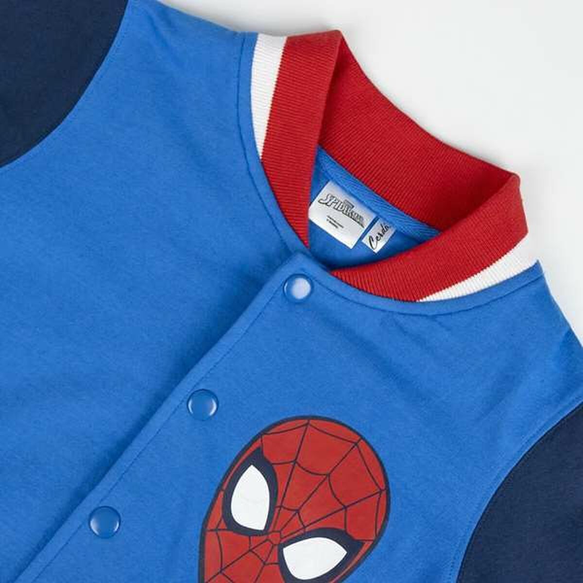 Children's Tracksuit Top Spider-Man Blue-Sports and outdoors, Sports clothing-Spider-Man-Urbanheer