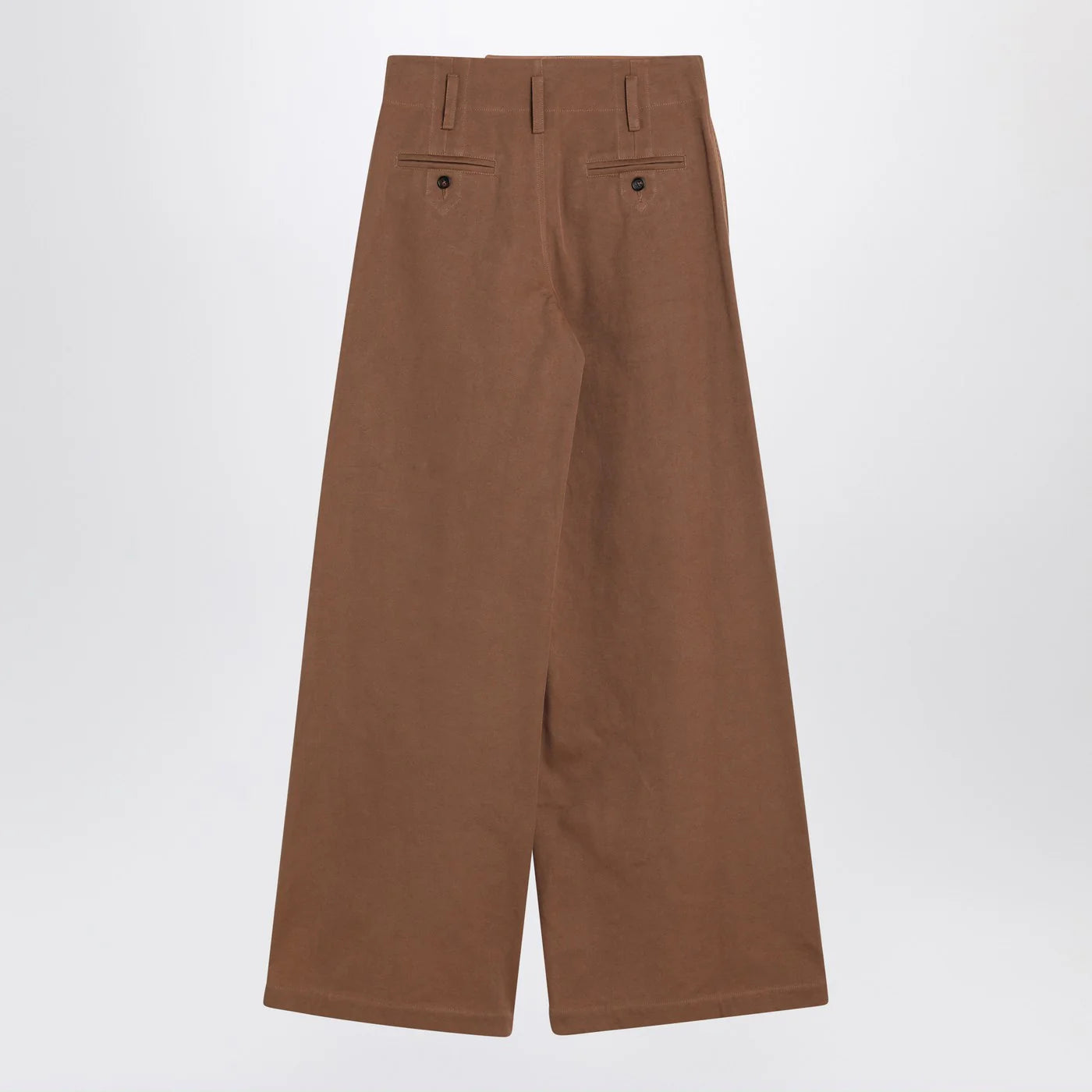 Chloé Brown palazzo pants in cotton