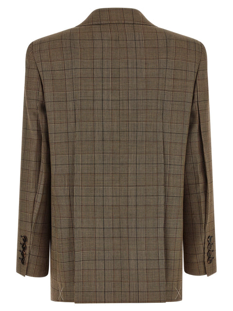 Chloé Check Double-breasted Blazer