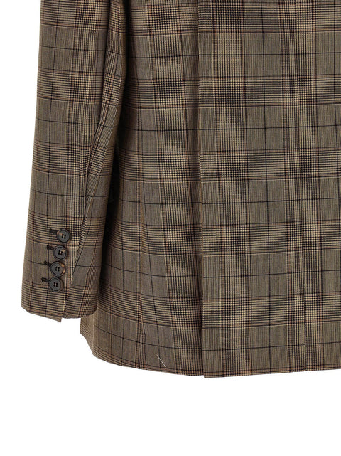 Chloé Check Double-breasted Blazer