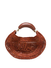 Chloé ChloÃ© Summer Banana Raffia Hobo Bag