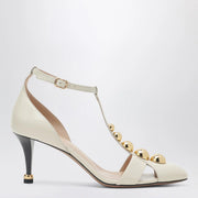 Chloé Cleia ivory heeled sandals
