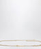 Chloé Gold-tone belt with logo lettering